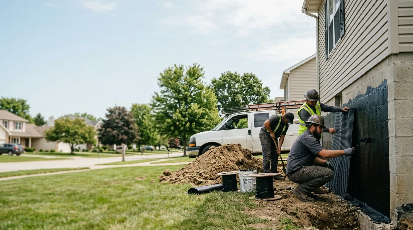 Basement Waterproofing in Sweet Springs, MO near me